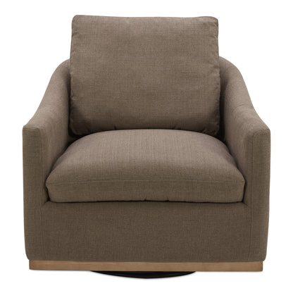Linden Swivel Chair – 33" Upholstered Accent Chair (1)
