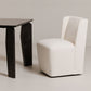 Cormac Dining Chair – 24" Rolling Upholstered Dining Chair (3 Colors) (2)