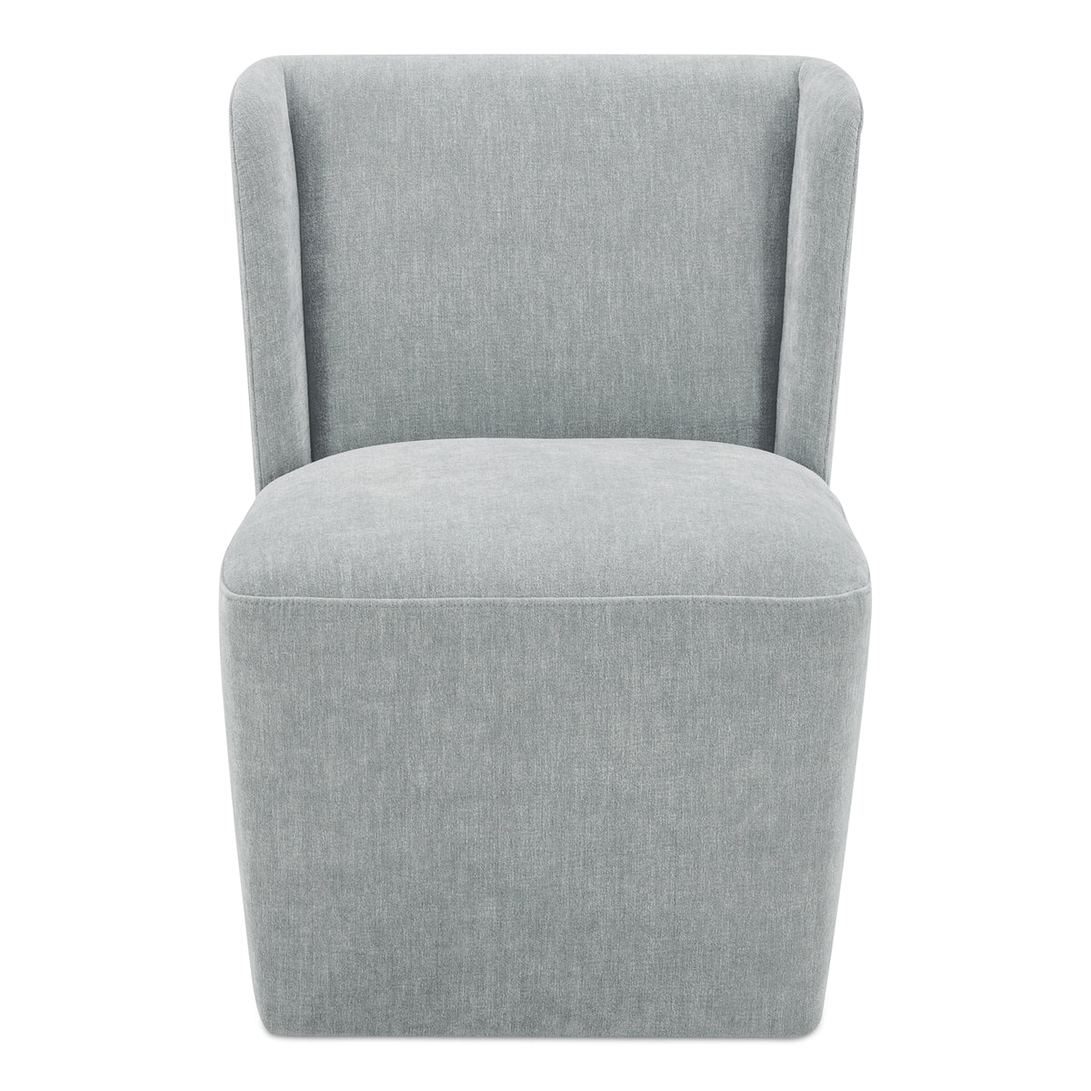 Cormac Dining Chair – 24" Rolling Upholstered Dining Chair (3 Colors) (5)