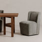 Cormac Dining Chair – 24" Rolling Upholstered Dining Chair (3 Colors) (6)