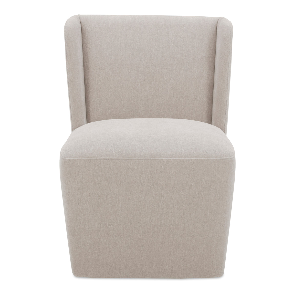 Cormac Dining Chair – 24" Rolling Upholstered Dining Chair (3 Colors) (9)