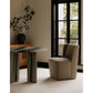 Cormac Dining Chair – 24" Rolling Upholstered Dining Chair (3 Colors) (10)