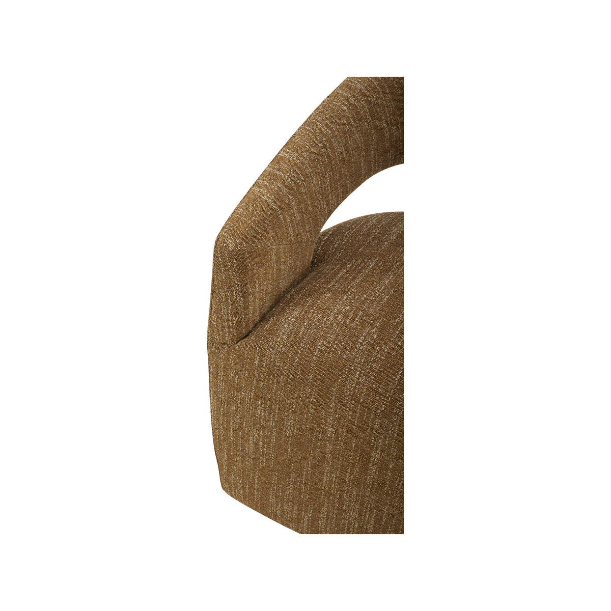 Barrow Rolling Dining Chair – 25.5" Boucle Dining Chair (3 Colors) (33)