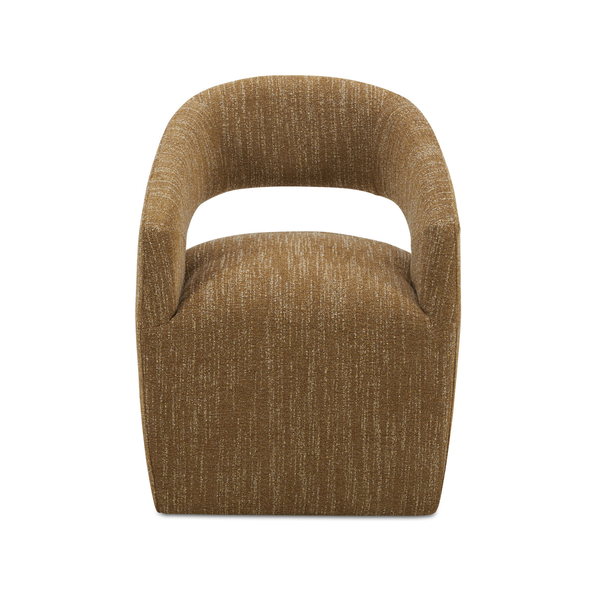 Barrow Rolling Dining Chair – 25.5" Boucle Dining Chair (3 Colors) (27)
