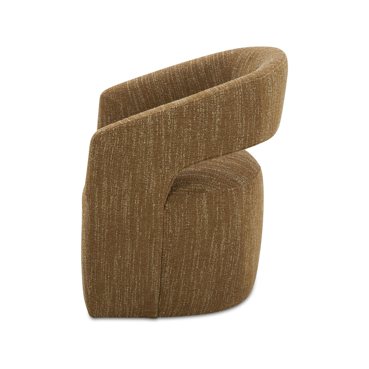 Barrow Rolling Dining Chair – 25.5" Boucle Dining Chair (3 Colors) (29)