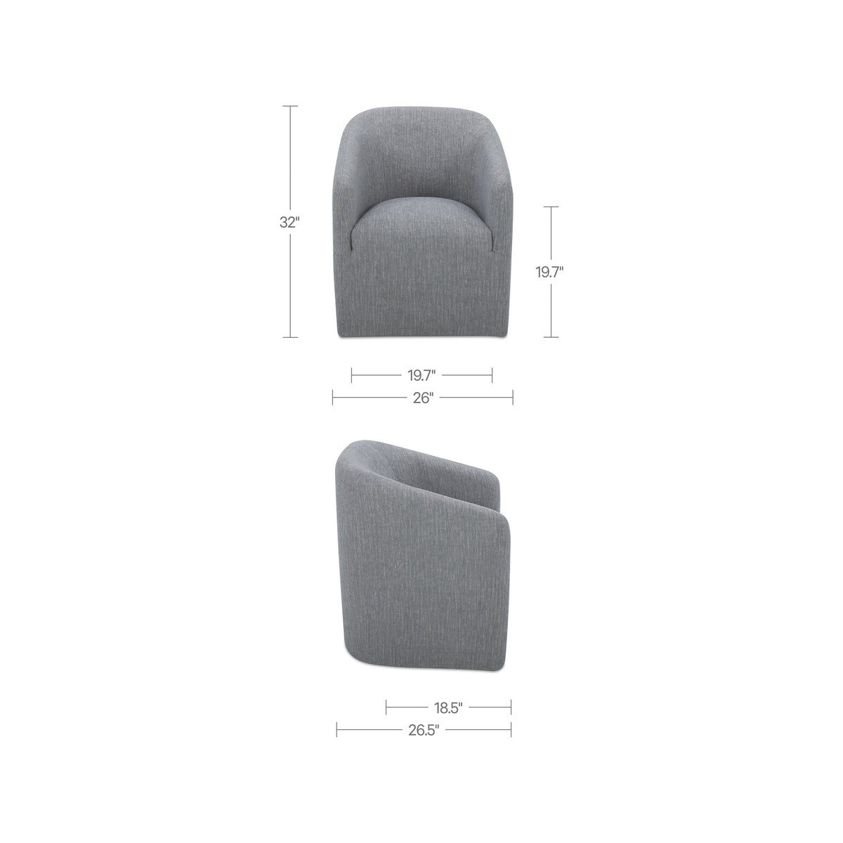 Sandy Rolling Dining Chair (16)