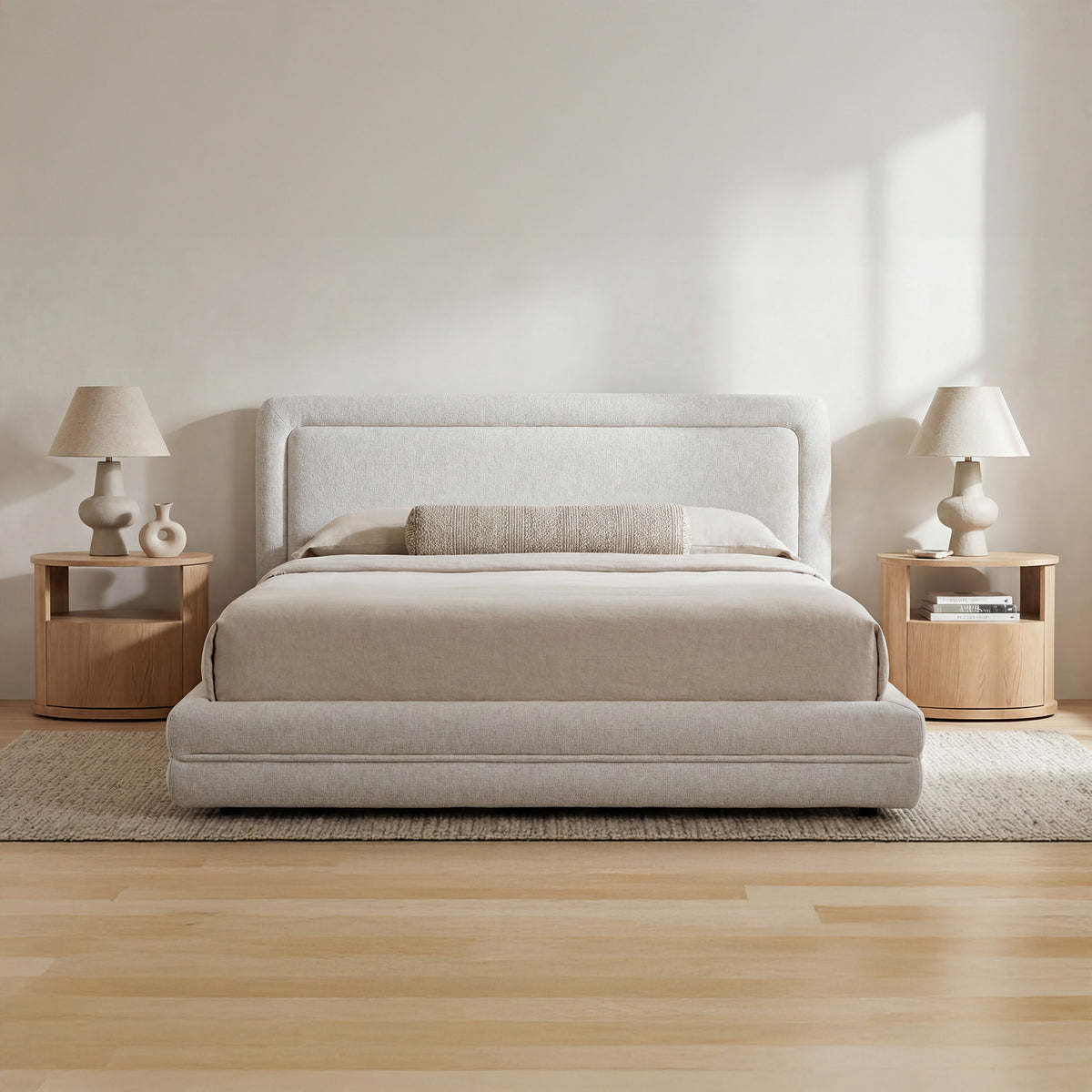 Tory Bed – 76.75" Queen and 92.5" King Upholstered Bed (9)