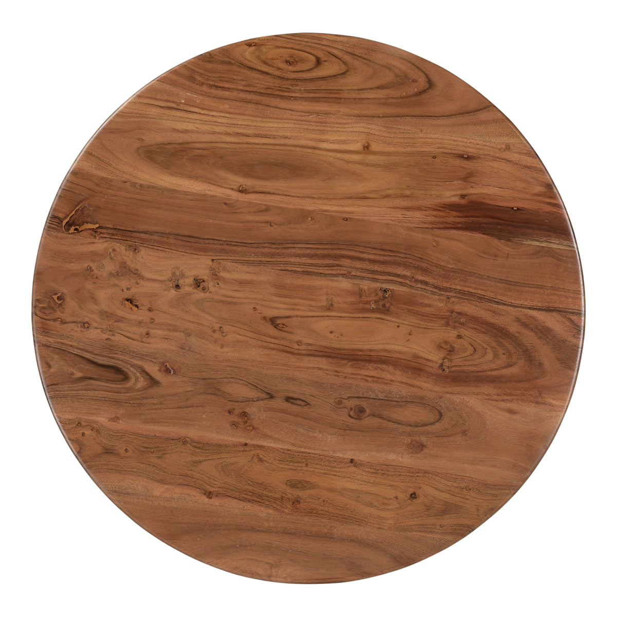 Nels Coffee Table – 30" Solid Acacia Coffee Table (3)