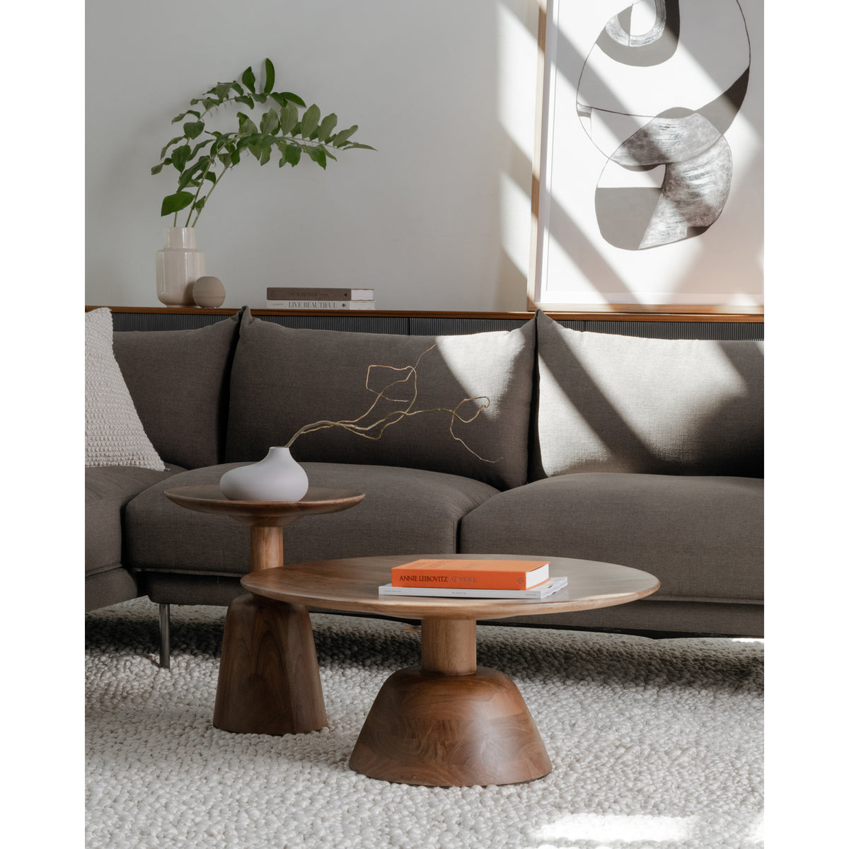 Nels Coffee Table – 30" Solid Acacia Coffee Table (5)