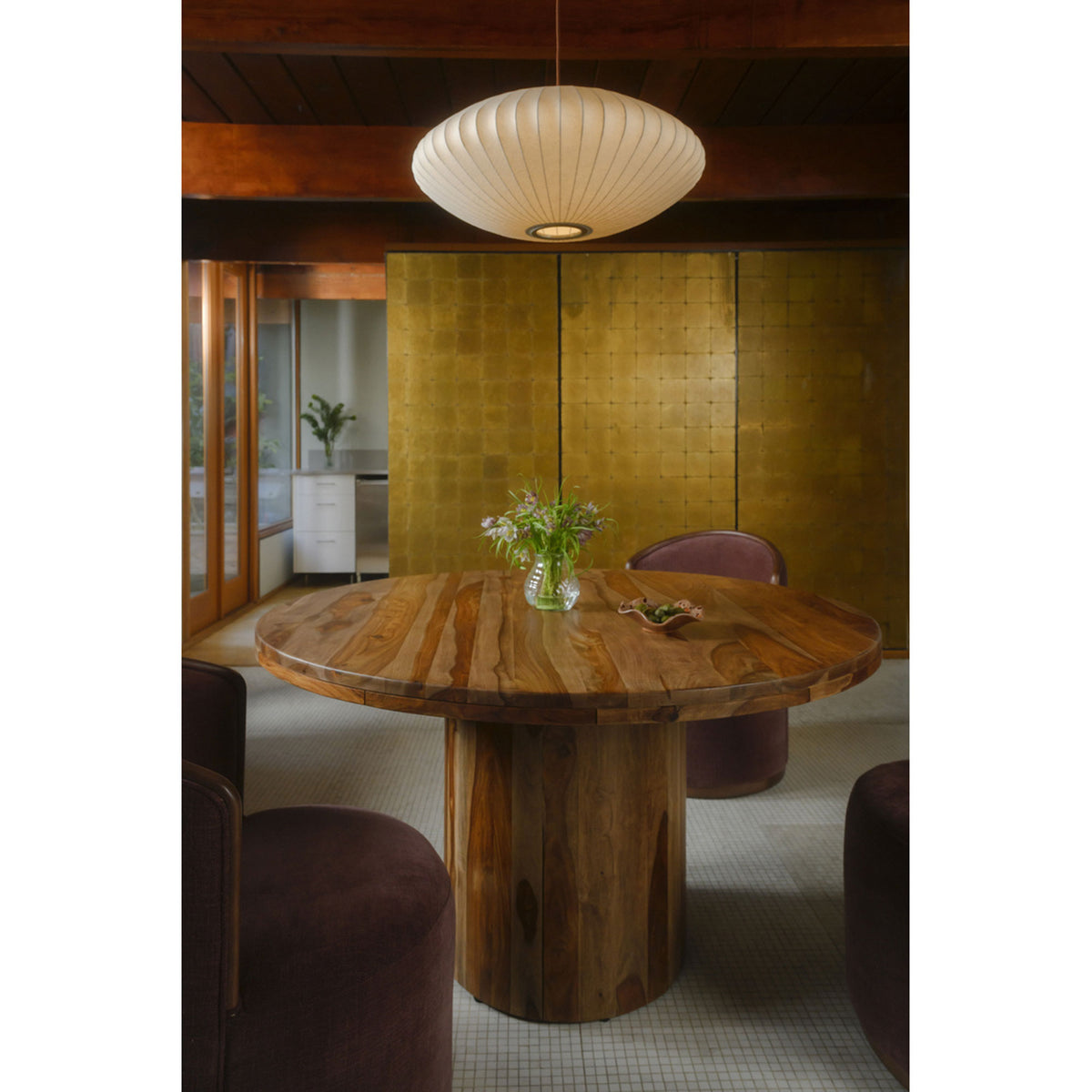 Taran Dining Table – 54" Solid Sheesham Dining Table (7)
