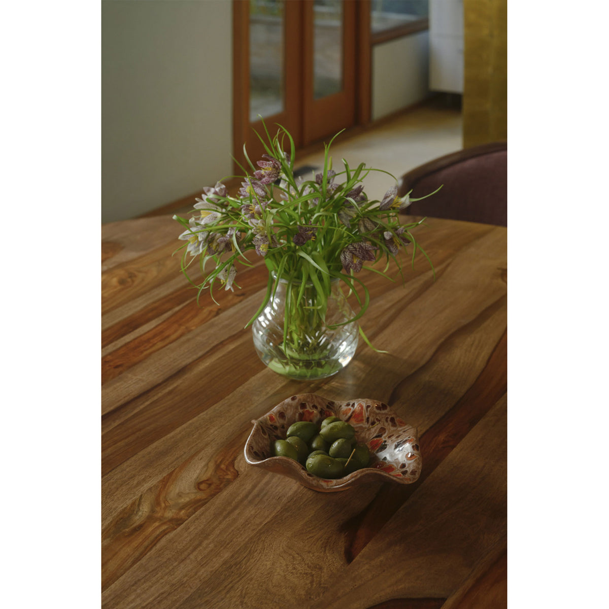 Taran Dining Table – 54" Solid Sheesham Dining Table (8)