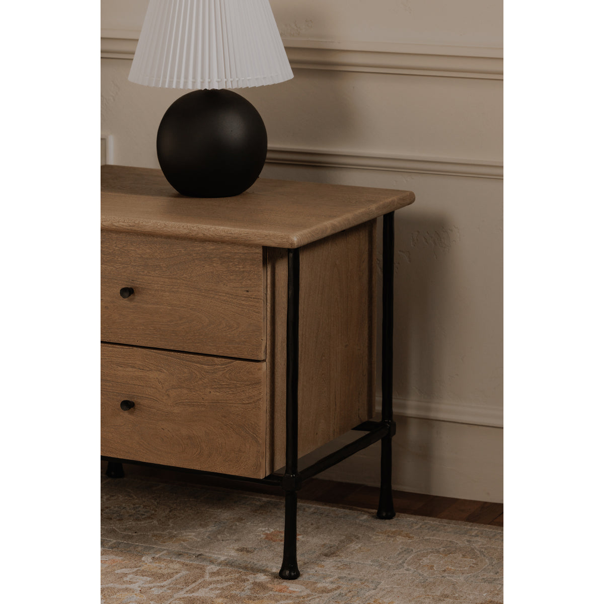 Rene Nightstand – 26" Acacia Wood Nightstand (10)