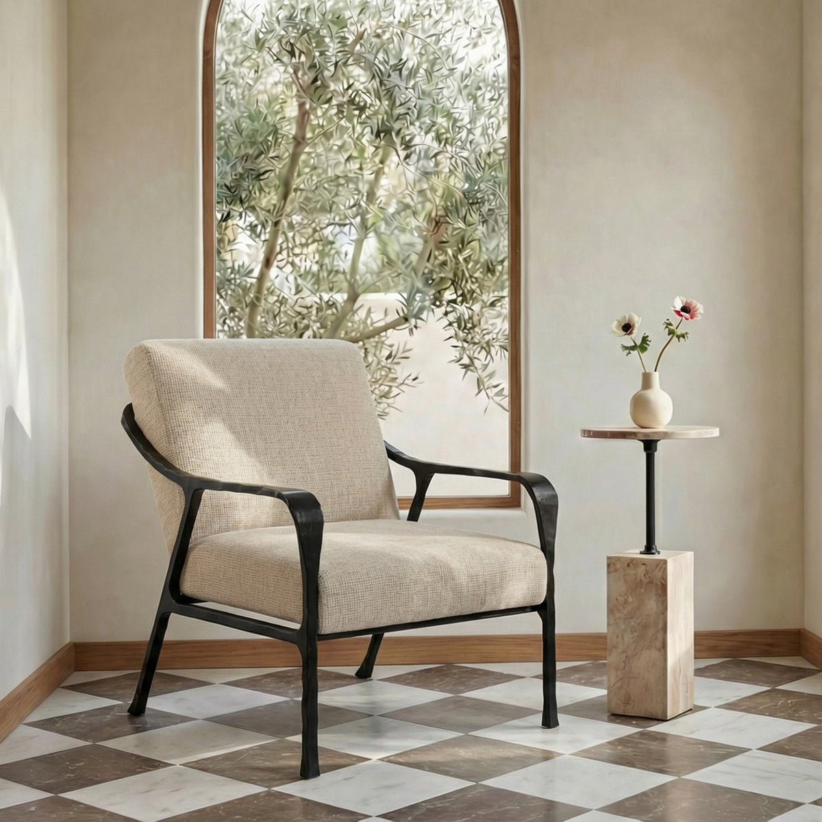 Rowe Accent Chair – 27.5" Upholstered Accent Chair (2)