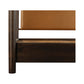 Devin Canopy Bed – 72.5" Queen and 88.5" King Leather and Acacia Bed (8)
