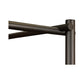 Devin Canopy Bed – 72.5" Queen and 88.5" King Leather and Acacia Bed (9)