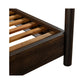 Devin Canopy Bed – 72.5" Queen and 88.5" King Leather and Acacia Bed (23)