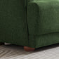 Larisa Minimalist Fabric Upholstered Sofa 86”