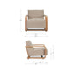 Eckersley Lounge Chair – 29.5" Upholstered Lounge Chair (2 Colors) (9)