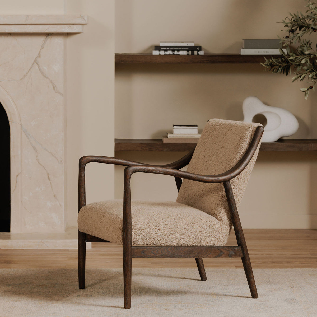 Yates Accent Chair – 25" Upholstered Accent Chair (2)