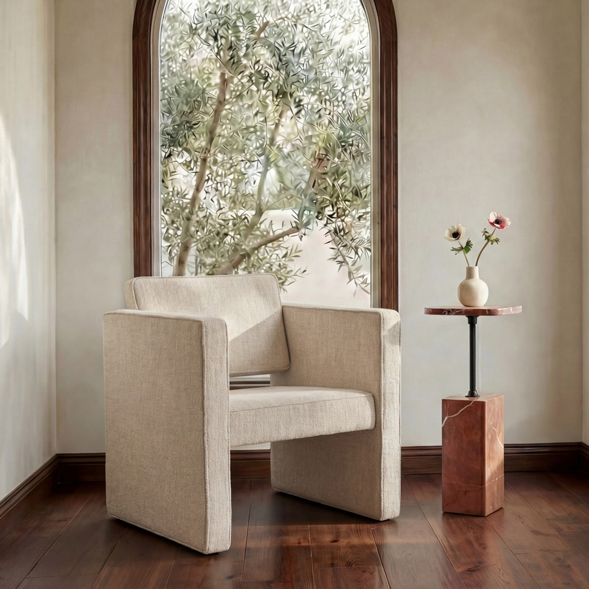 Harris Accent Chair – 30" Upholstered Accent Chair (3 Colors) (4)