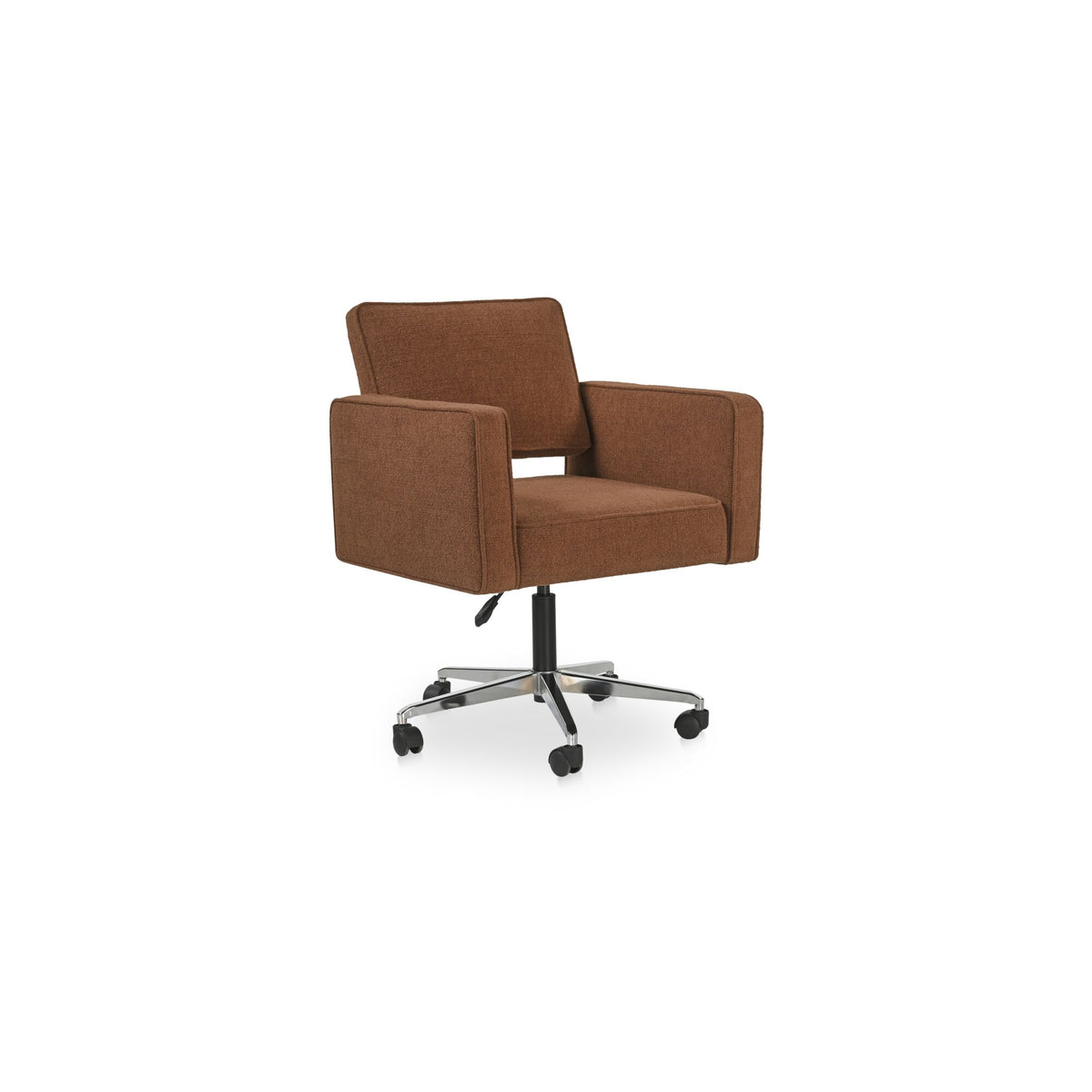 Harris Office Chair – 26" Upholstered Swivel Office Chair (2 Colors) (2)