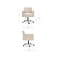 Harris Office Chair – 26" Upholstered Swivel Office Chair (2 Colors) (22)