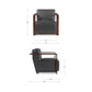 Barnes Accent Chair – 31" Leather Accent Chair (2 Colors) (4)
