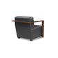 Barnes Accent Chair – 31" Leather Accent Chair (2 Colors) (8)