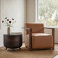Barnes Accent Chair – 31" Leather Accent Chair (2 Colors) (5)