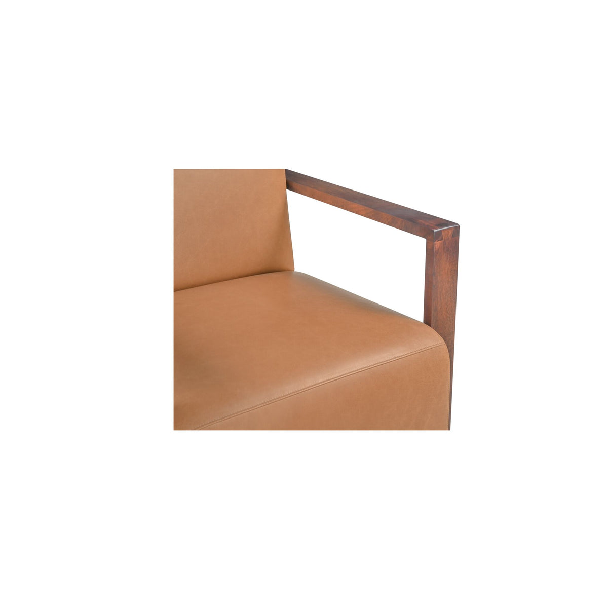 Barnes Accent Chair – 31" Leather Accent Chair (2 Colors) (20)