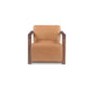 Barnes Accent Chair – 31" Leather Accent Chair (2 Colors) (2)