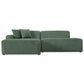 Mar Modern Corduroy Sectional Chaise Sofa 102" (3 Colors)