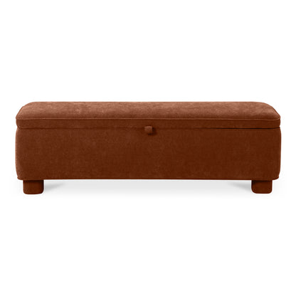 Ichigo Storage Bench – 59" Upholstered Storage Bench (2 Colors) (1)