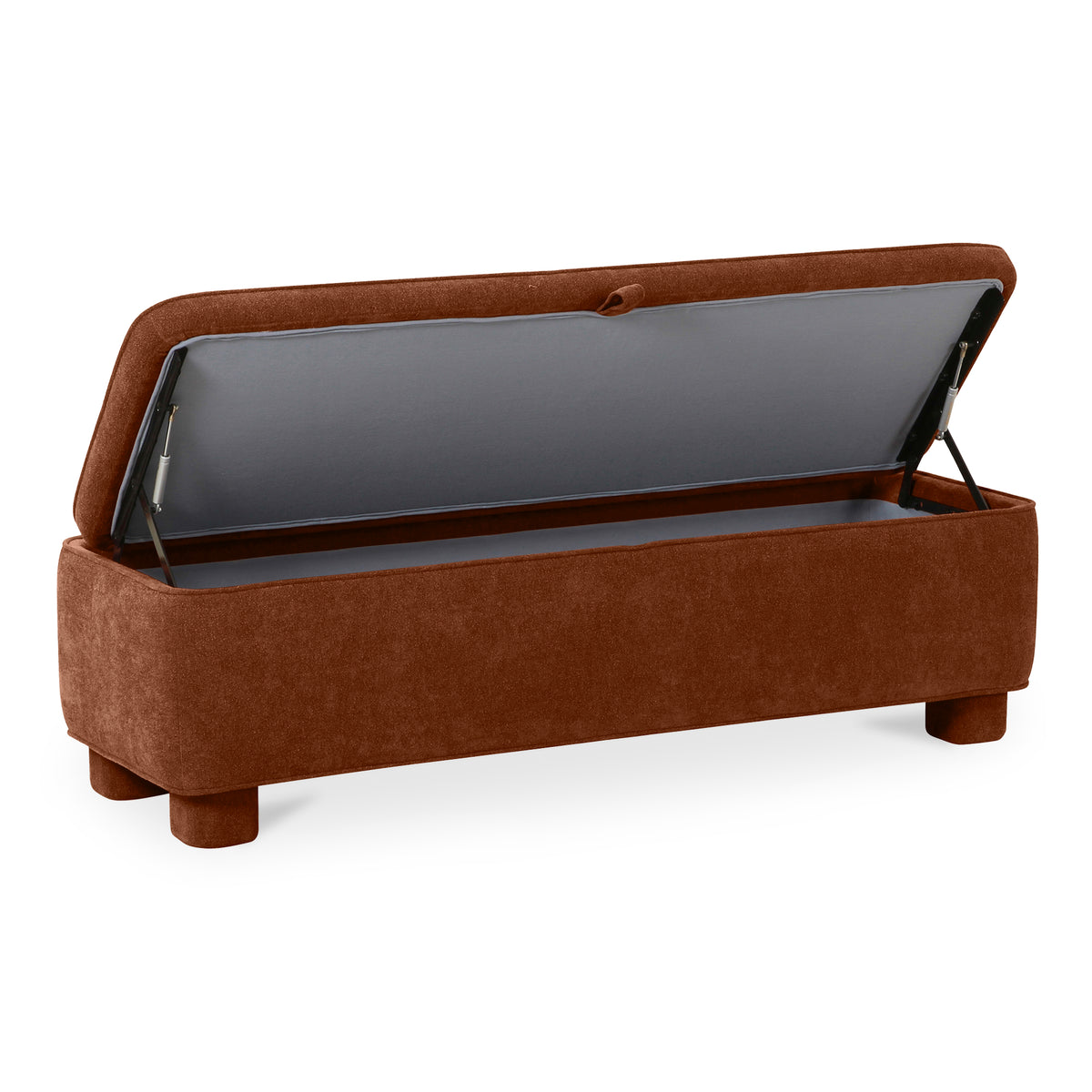 Ichigo Storage Bench – 59" Upholstered Storage Bench (2 Colors) (4)