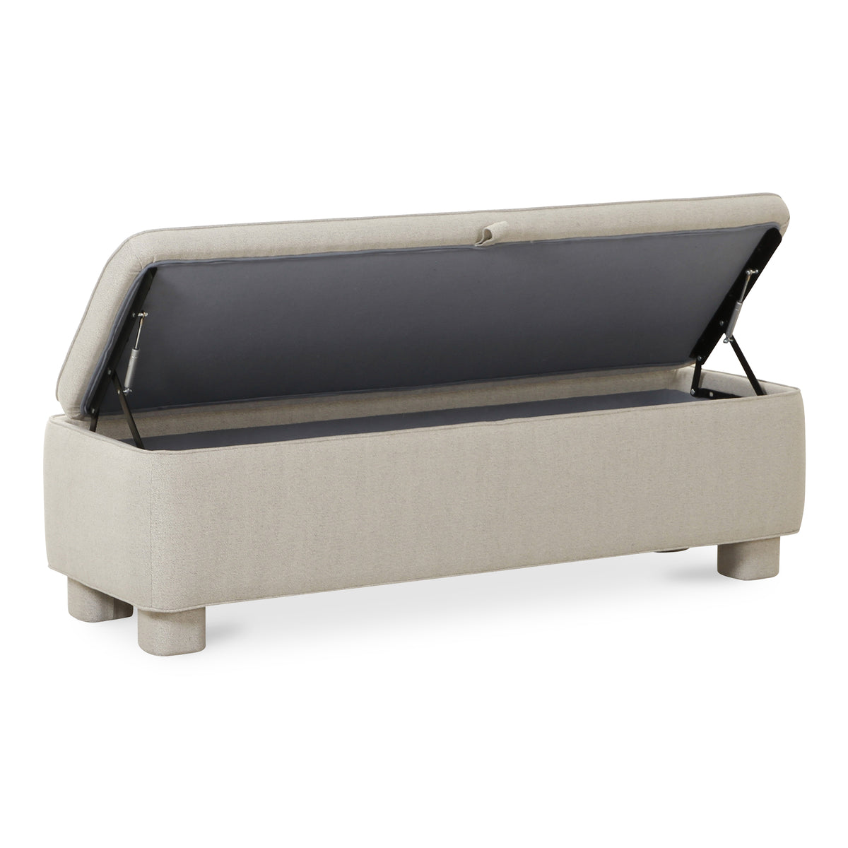 Ichigo Storage Bench – 59" Upholstered Storage Bench (2 Colors) (18)