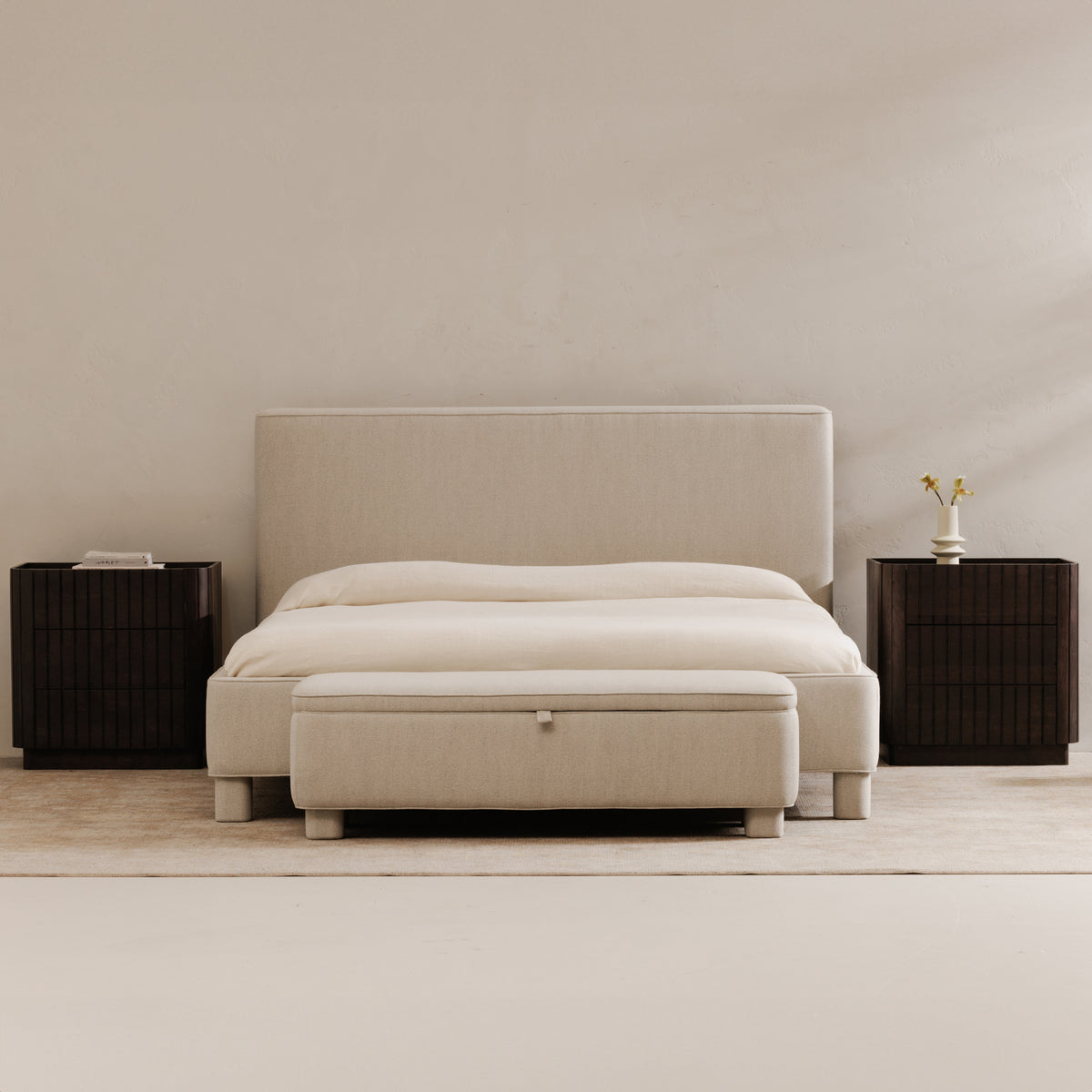 Ichigo Storage Bench – 59" Upholstered Storage Bench (2 Colors) (23)