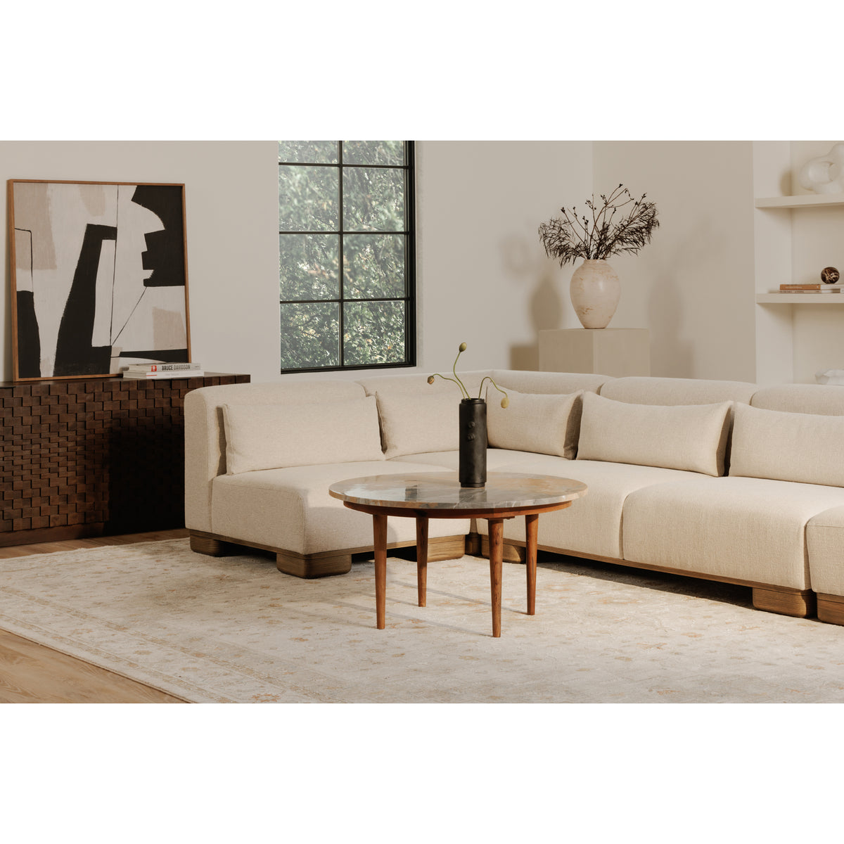 June Corner Chair – 40" Upholstered Corner Chair (2 Colors) (9)