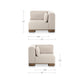 June Corner Chair – 40" Upholstered Corner Chair (2 Colors) (12)