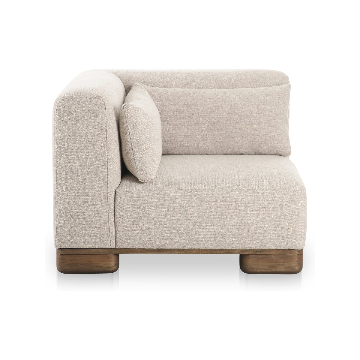 June Corner Chair – 40" Upholstered Corner Chair (2 Colors) (3)