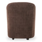Drava Rolling Dining Chair – 26" Upholstered Dining Chair (2 Colors) (4)