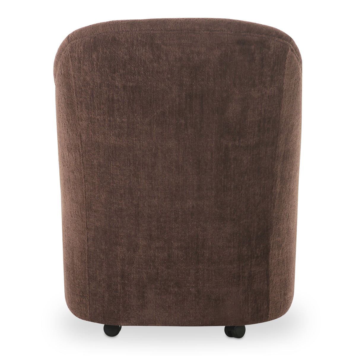Drava Rolling Dining Chair – 26" Upholstered Dining Chair (2 Colors) (4)