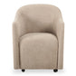 Drava Rolling Dining Chair – 26" Upholstered Dining Chair (2 Colors) (11)