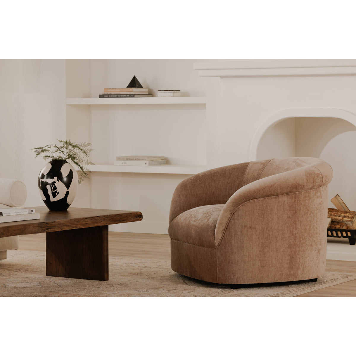 Thora Lounge Chair – 39.25" Upholstered Lounge Chair (3 Colors) (8)