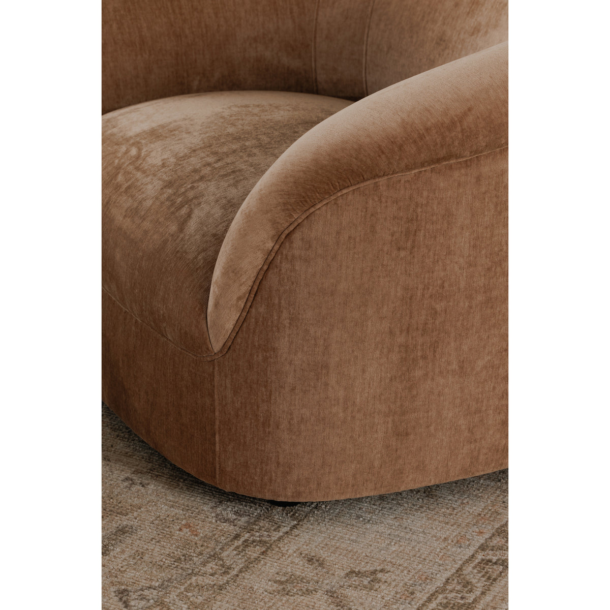 Thora Lounge Chair – 39.25" Upholstered Lounge Chair (3 Colors) (9)