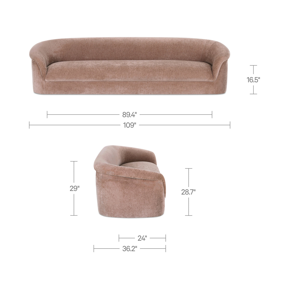 Thora Sofa – 109" Upholstered Sofa (3 Colors) (12)
