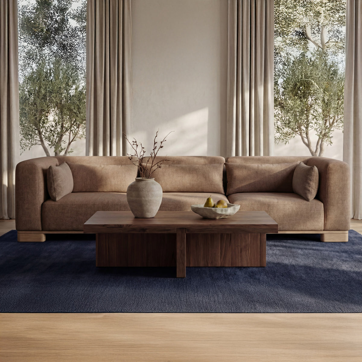 June Modular Sofa – 115" Upholstered Modular Sofa (2 Colors) (14)
