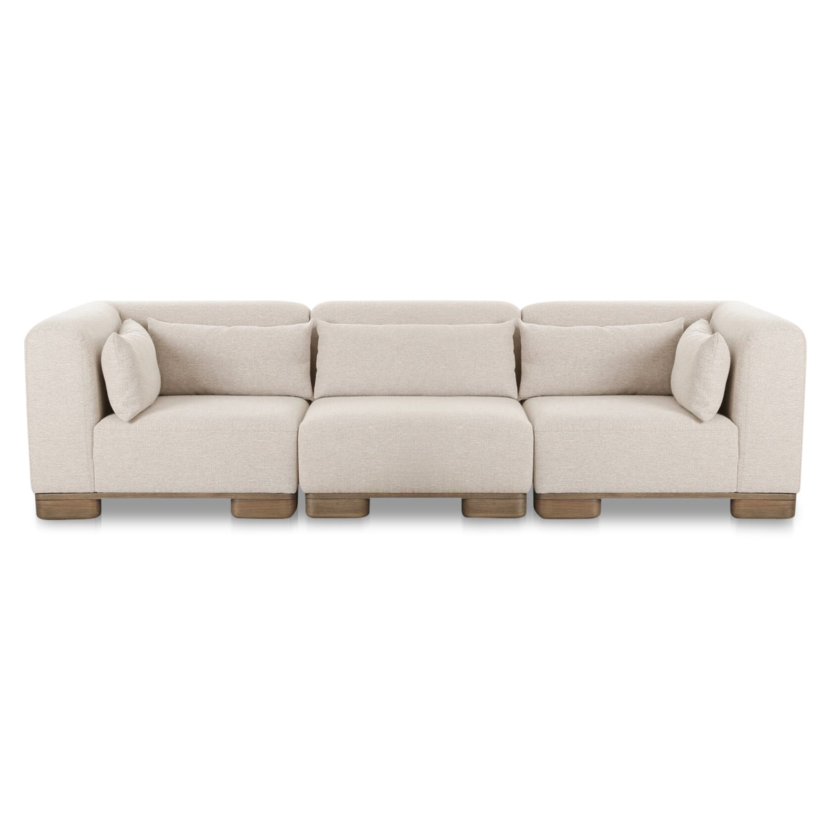 June Modular Sofa – 115" Upholstered Modular Sofa (2 Colors) (1)
