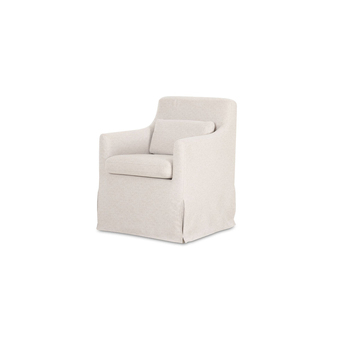 Lydia Slipcover Dining Chair – 26.75" Upholstered Dining Chair (3 Colors) (5)