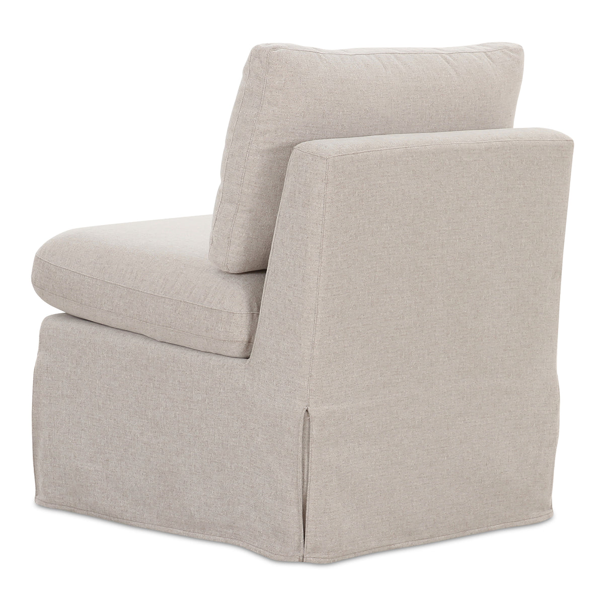 Fable Slipcover Dining Slipper Chair – 25.5" Slipcovered Dining Chair (2)