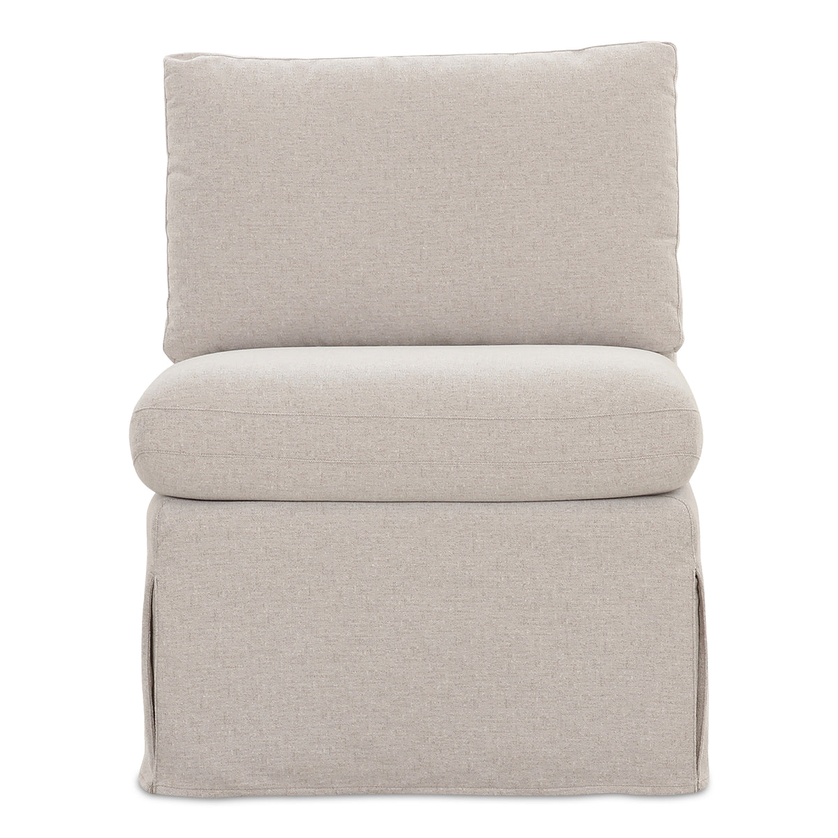 Fable Slipcover Dining Slipper Chair – 25.5" Slipcovered Dining Chair (1)